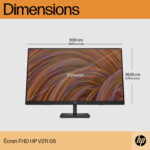 Ecran Moniteur 27″ Full HD HP V27i G5 (65P64AS) – Image 13