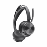 Micro-casque Poly Voyager Focus 2 USB-C-C certifié Microsoft Teams + adaptateur USB-C/A +base de chargement (9T9J6AA) – Image 4