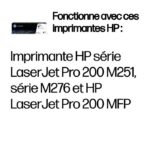 HP 131A Noir – Toner HP LaserJet d’origine (CF210A) – Image 4
