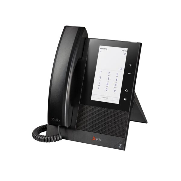 HP - Poly CCX 400 Business Media Phone for Microsoft Teams and PoE-enabled
