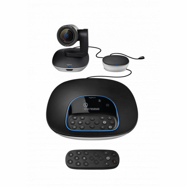 Système de visioconférence Logitech GROUP, pour les salles moyennes à grandes (960-001057)