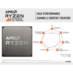 Processeur AMD Ryzen 7 5700G Wraith Stealth (3.8 GHz / 4.6 GHz) – Image 7