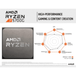 Processeur AMD Ryzen 7 5700G Wraith Stealth (3.8 GHz / 4.6 GHz) – Image 8