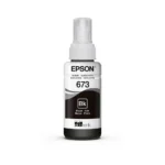 Epson 673 BK (T6731) Noir – Bouteille d’encre Epson d’origine (C13T67314A)