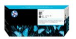 Cartouche d’Encre HP 81 Noir 680 ml pour Traceurs Design Jet 5000/5500 (C4950A)
