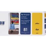 Cartouche d’Encre HP Jaune (Yellow) 81 (C4953A)