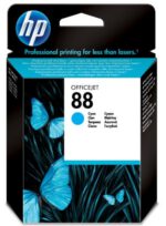 HP 88 Cyan – Cartouche d’encre HP d’origine (C9386AE)