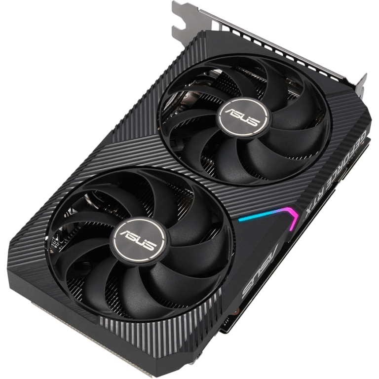 Carte graphique ASUS GeForce RTX 3060 – DUAL (90YV0GB2-M0NA10)
