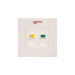 Prise 86*86, 2 Ports