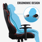 Chaise gamer Aerocool AC120 AIR – Rouge (AERO-AC120) – Image 5