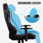 Chaise gamer Aerocool AC120 AIR – Rouge (AERO-AC120) – Image 6