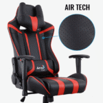 Chaise gamer Aerocool AC120 AIR – Rouge (AERO-AC120) – Image 7