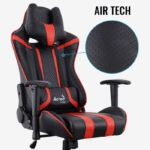 Chaise gamer Aerocool AC120 AIR – Rouge (AERO-AC120) – Image 8