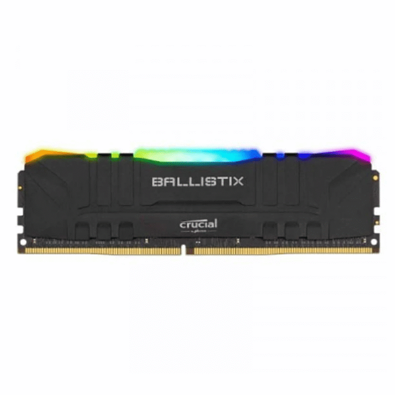 Barrette mémoire RAM Ballistix Black RGB DDR4 8 Go 3600 MHz (BALISTIX8G3600M-RGB)