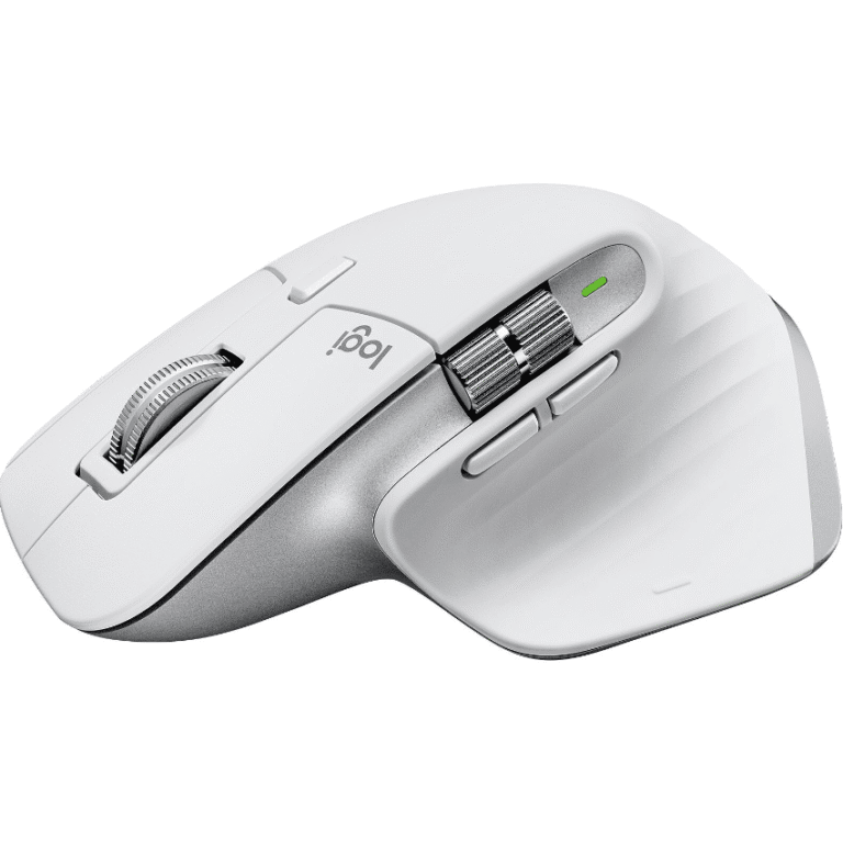 Logitech MX Master 3S for Mac – Souris Sans Fil Bluetooth – Gris Pâle (910-006572)