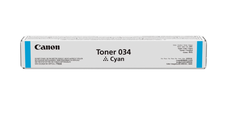 Canon 034 Cyan – Toner Canon d’origine (9453B001AA)
