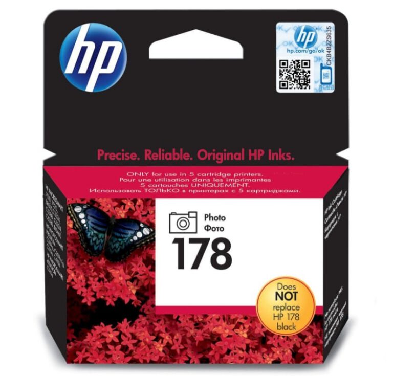 Cartouche originale HP 178 black photo (cb317he)