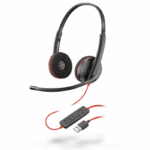 Casque avec fil Poly Blackwire C3220 (209745-201) – Image 2