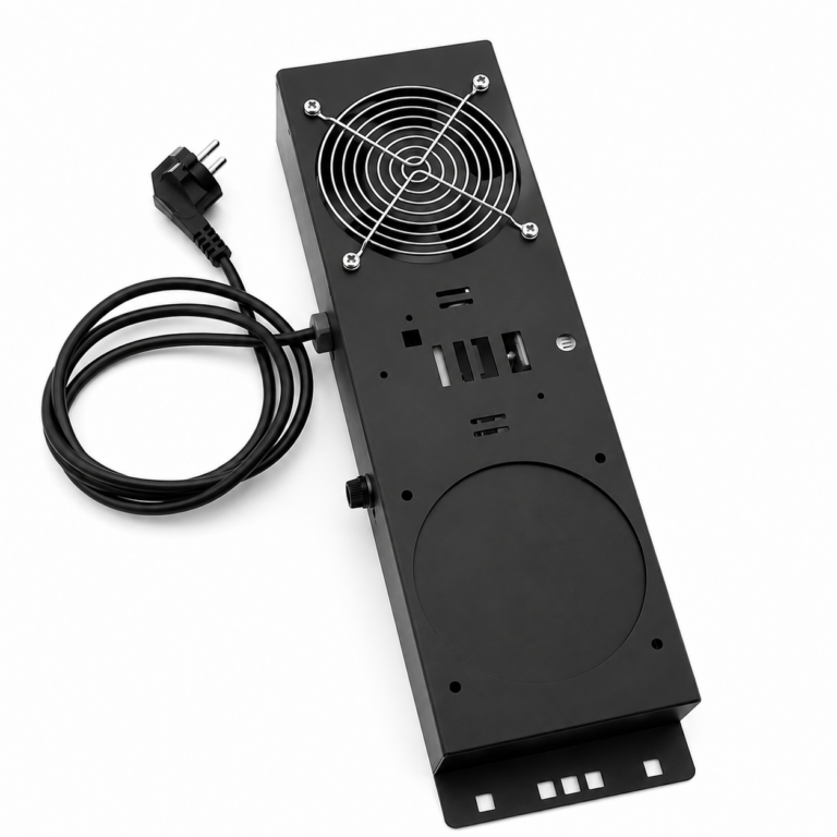 GERMA GM-FAN2AT – 2 FAN STANDING TYPE 220 VOLT ANALOGUE THERMOSTAT CONTROLLED FAN MODULE