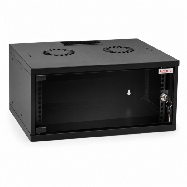GERMA GM-SBR60 – 19” D:600MM FIXED SHELF WITH 4-POINT CONNECTION – LOAD CAPACITY 50KG