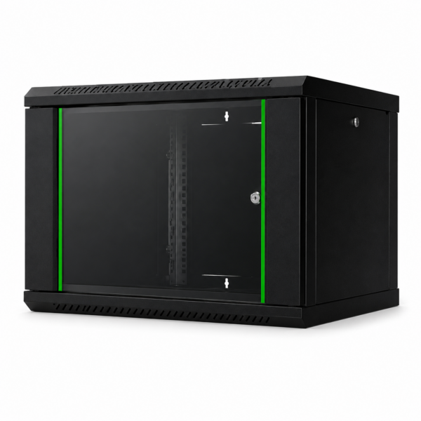 GERMA GM.PRS-B16U60 – 16U 19″ W=600MM D=600MM PARS SERIES WALL MOUNTED CABINET
