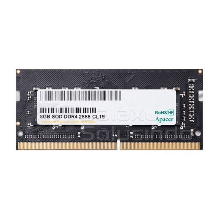 Barrette mémoire RAM APACER 8GB-266MHZ DDR4 – SODIMM (AP-ES.08G2V.GNH)