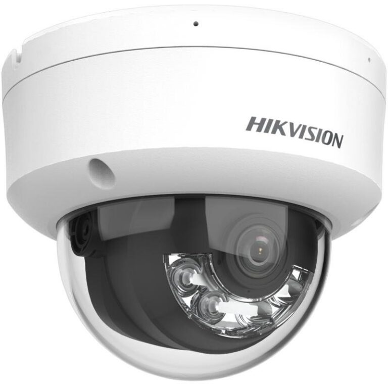 Caméra réseau à dôme fixe hybride intelligente 4 MP