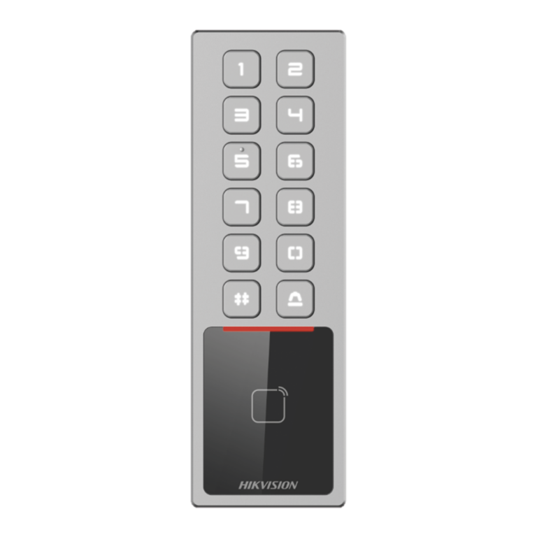HIKVISION Terminal contrôle codebadge IP65 IK08