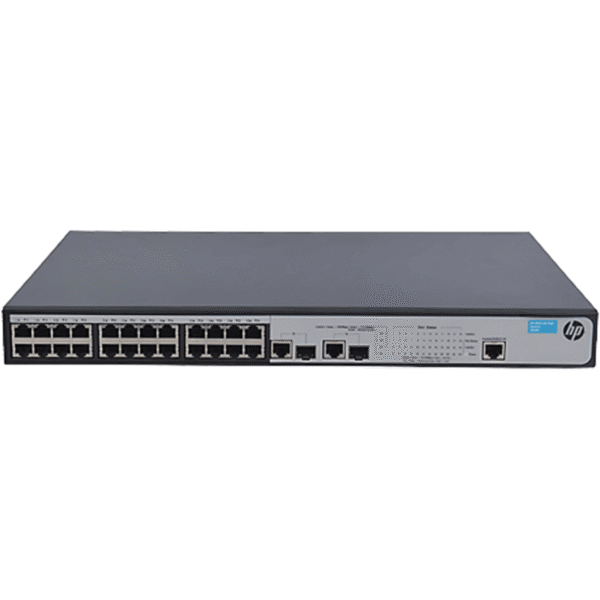 Switch Rackable Administrable HP 1910-24 avec 24 ports Fast Ethernet avancé à gestion intelligente (JG538A)