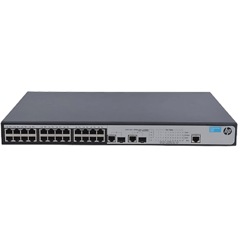 Switch Rackable Administrable HP 1910-24 avec 24 ports Fast Ethernet avancé à gestion intelligente (JG538A)
