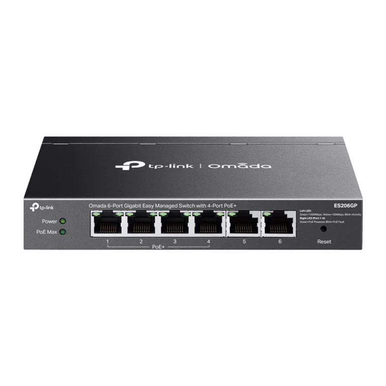 ES206GP – Switch 6 ports Gigabit PoE+ – 65 W