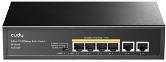CUDY 8-Port 10/100M PoE+ Switch with 2 Uplink Ports 120W