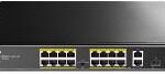 CUDY 24-Port 10/100M PoE+ Switch with 2 Gigabit Port+ 1SFP 300W