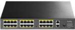CUDY 16-Port 10/100M PoE+ Switch with 2 Gigabit Uplink and 1 SFP Port 200W – Image 2