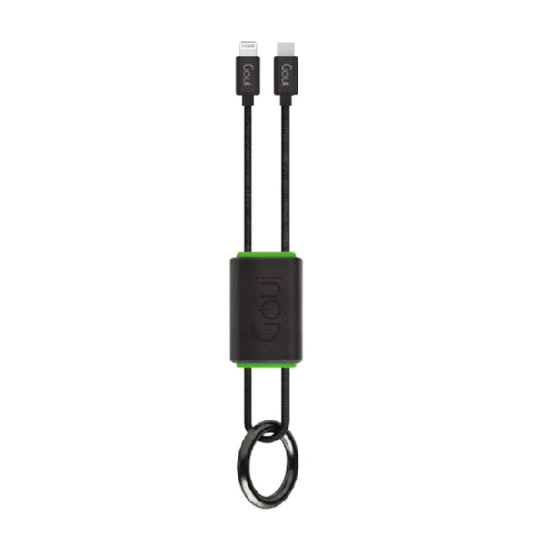 Câble iPhone Porte-Clés – Goui Lock Lightning vers Type C (27 cm) (G-NT15-8PIN-KC-K)