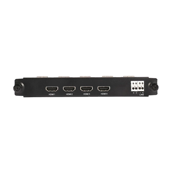HDMI4-C – Carte Décodeur 4 canaux H.265/H.264, HDMI 4K