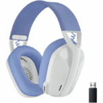 Logitech G435 Casque Gaming sans fil Bluetooth – Blanc (981-001074) – Image 2