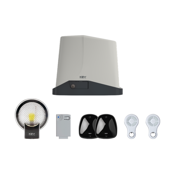 SUN5324 – Motoréducteur pour Portail Coulissant 24V 500 kg Key Automation