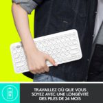 Logitech K380 Clavier Sans fil Bluetooth Multi-Device – Gris (5099206061361) (920-007568) – Image 9