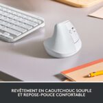 Souris sans fil ergonomique Logitech Lift – Blanc (910-006475) – Image 9