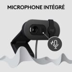 Logitech BRIO 100 Web Cam – Graphite (960-001585) – Image 3