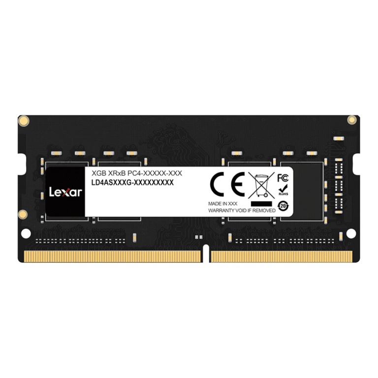 Barrette mémoire RAM Lexar –16 GB DDR4 – SO-DIMM (LD4AS016G-B3200GSST)