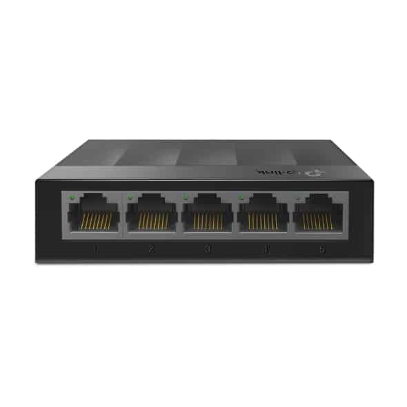 Switch de bureau TP-LINK 5 ports Gigabit – 10/100/1000 Mbps (LS1005G)