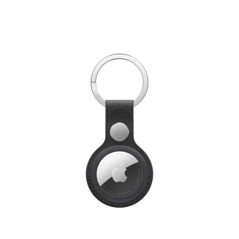 Porte-clés en tissage fin AirTag – Noir (MA7G4ZM/A)
