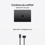 Apple MacBook Pro M5 14″ Noir sidéral 16Go 1To SSD (MDE14FN/A) – Image 9