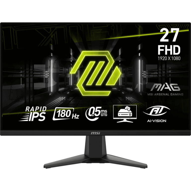 Moniteur Gamer MSI MAG 275F 27″ 180Hz IPS Full HD (MAG 275F)