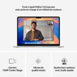 Apple MacBook Air M4 13 pouces (2025) Silver 16Go/256 Go (MW0W3FN/A) – Image 3