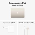 Apple MacBook Air M4 13 pouces (2025) Lumière stellaire 16Go/256 Go (MW0Y3) – Image 8