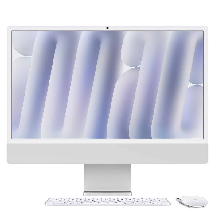 Apple iMac M4 (2024) 24″ 16 Go 256 Go Silver (MWUU3)