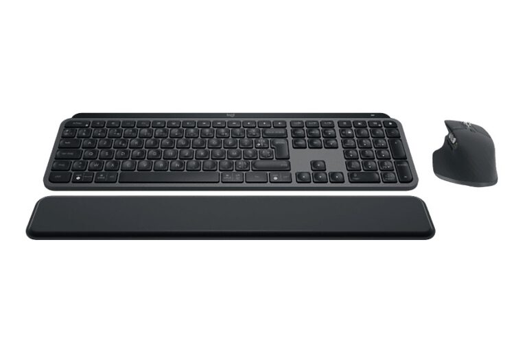 Ensemble clavier et souris Logitech MX Keys S Combo (Graphite) (920-011607)